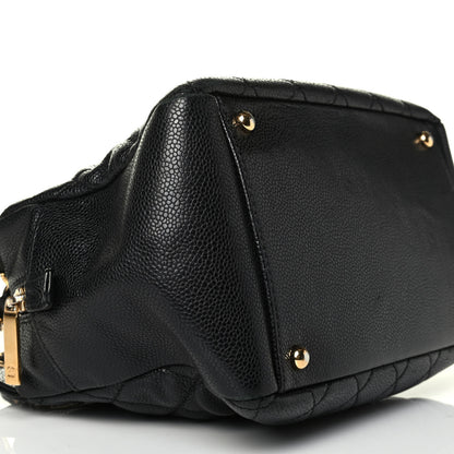 Chanel Caviar Quilted Petit Timeless Tote PTT Black 5 of 7