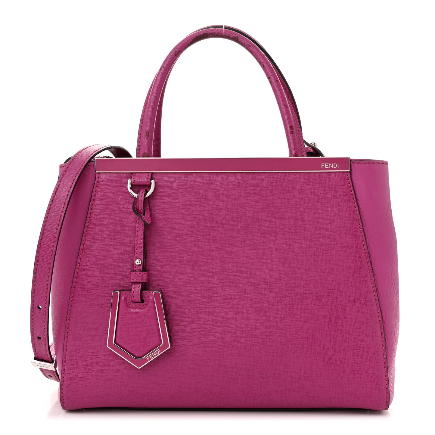 Vitello Elite Petite 2Jours Tote Magenta