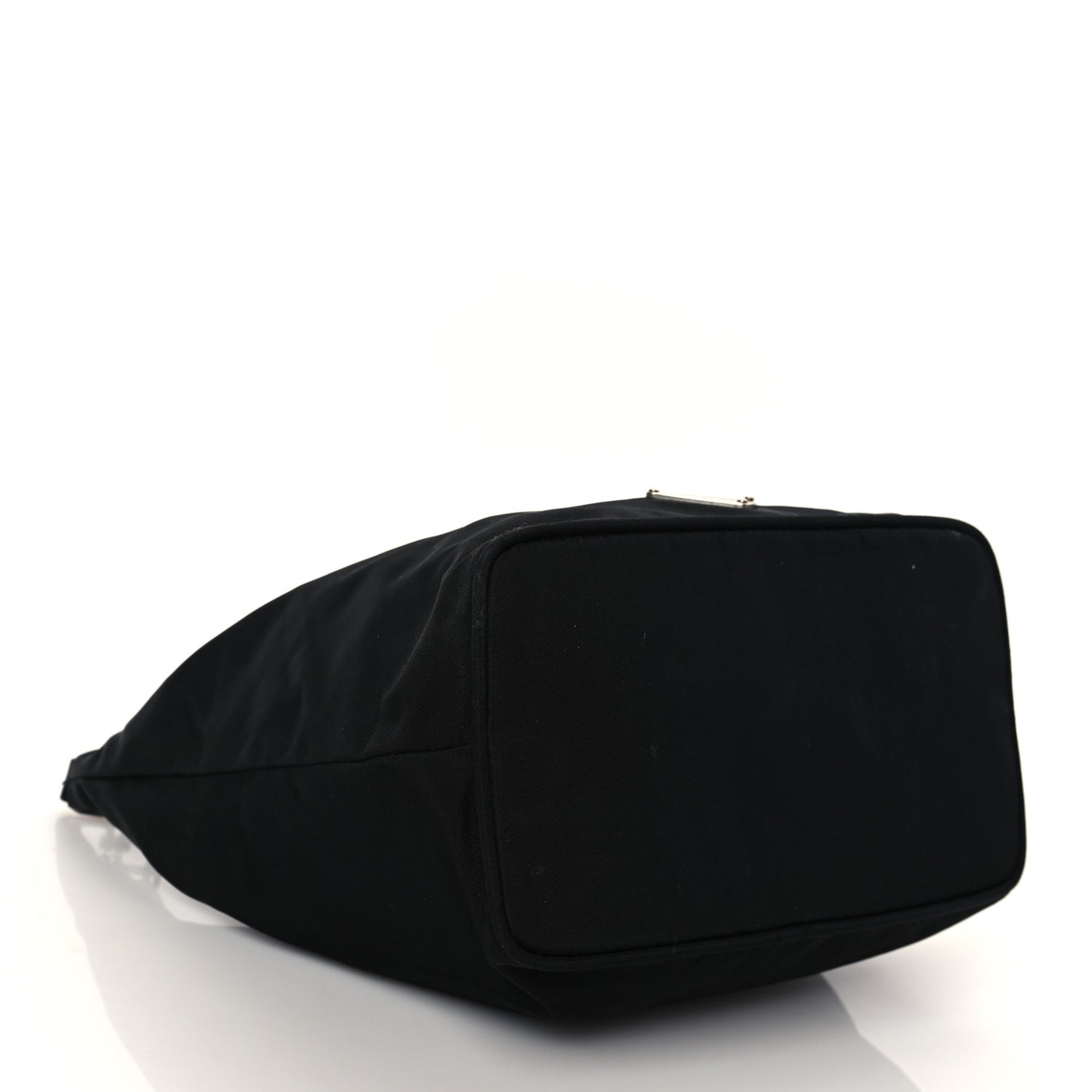 Tessuto Nylon Vitello Hobo Black