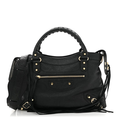 Balenciaga Agneau Classic Gold Hardware Town Black 1 of 10