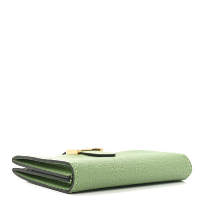 Hermes Chevre Mysore Bearn Card Holder Wallet  Vert Criquet 4 of 7