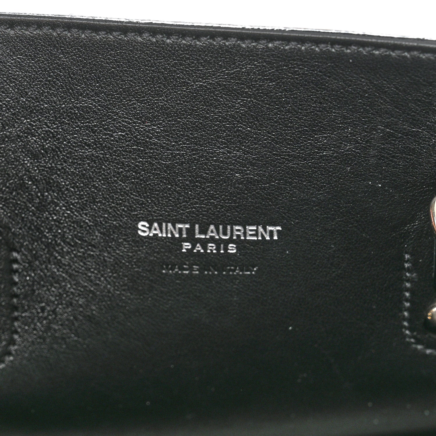 Saint Laurent Grained Calfskin Baby Sac De Jour Black 7 of 10
