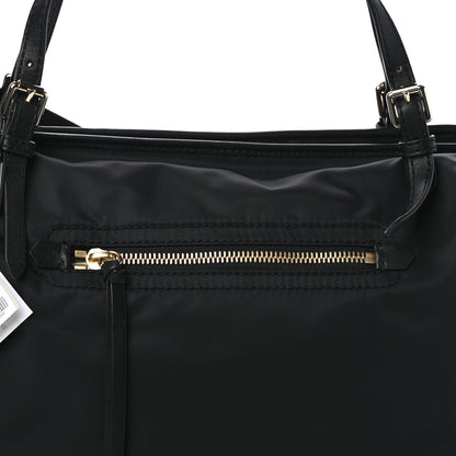 Burberry Nylon House Check Diaper Tote Black 8 of 10