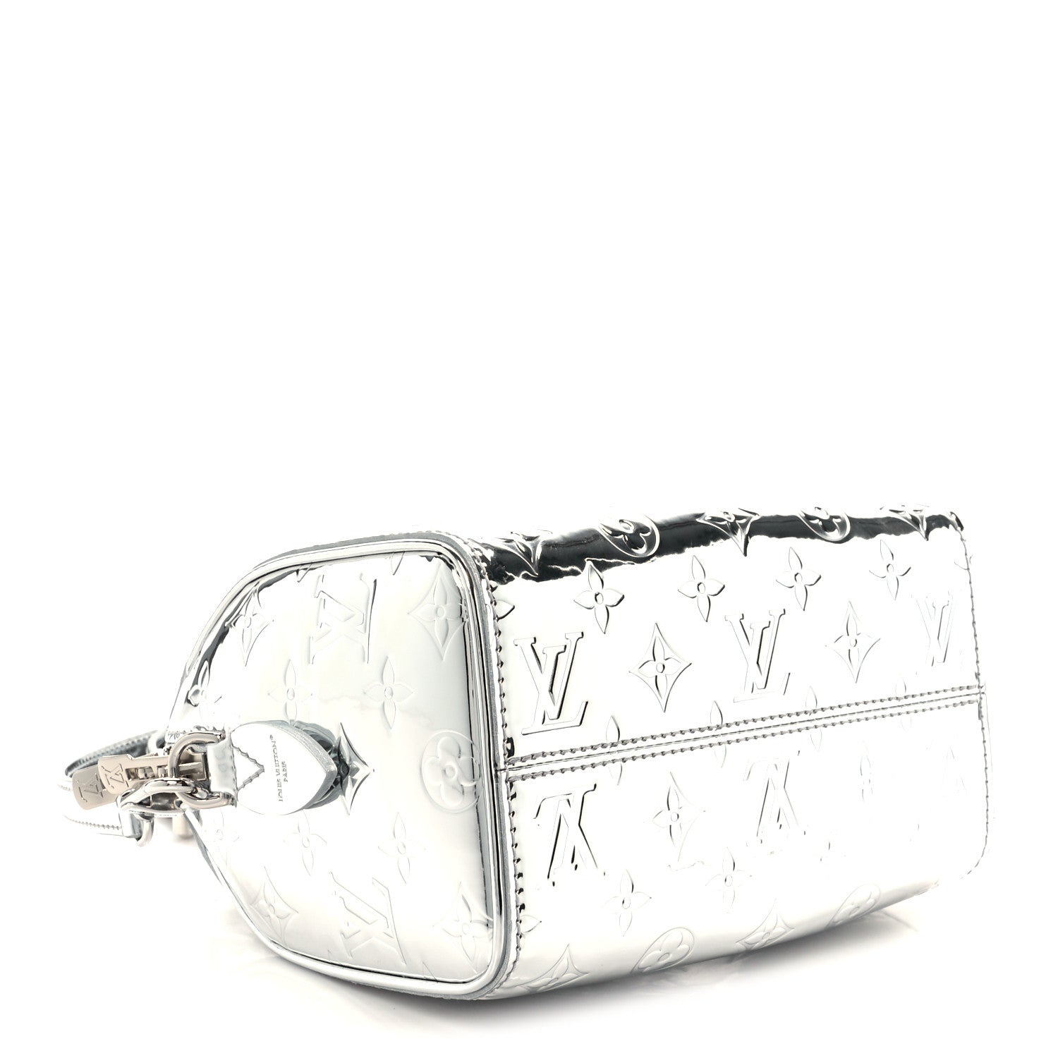 Louis Vuitton Monogram Miroir Speedy Bandouliere 20 Silver 4 of 13