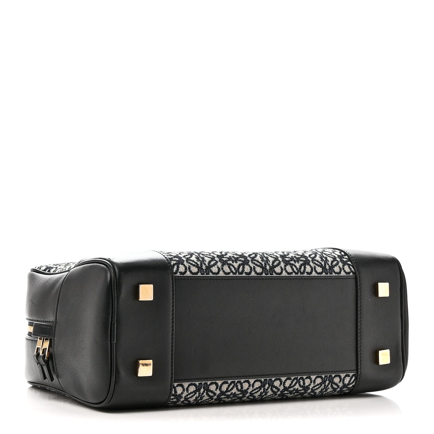 Jacquard Anagram Calfskin Amazona 28 Black Navy