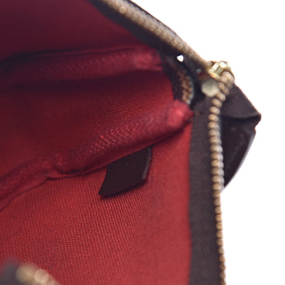 Louis Vuitton Damier Ebene Mini Pochette Accessories 6 of 12