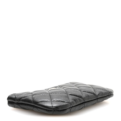 Chanel Caviar Quilted Small Cosmetic Case Black 4 of 8