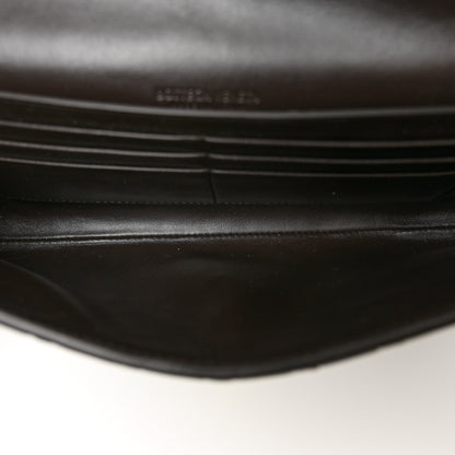 Bottega Veneta Nappa Intrecciato Long Andiamo Top Handle Clutch Fondant 5 of 10