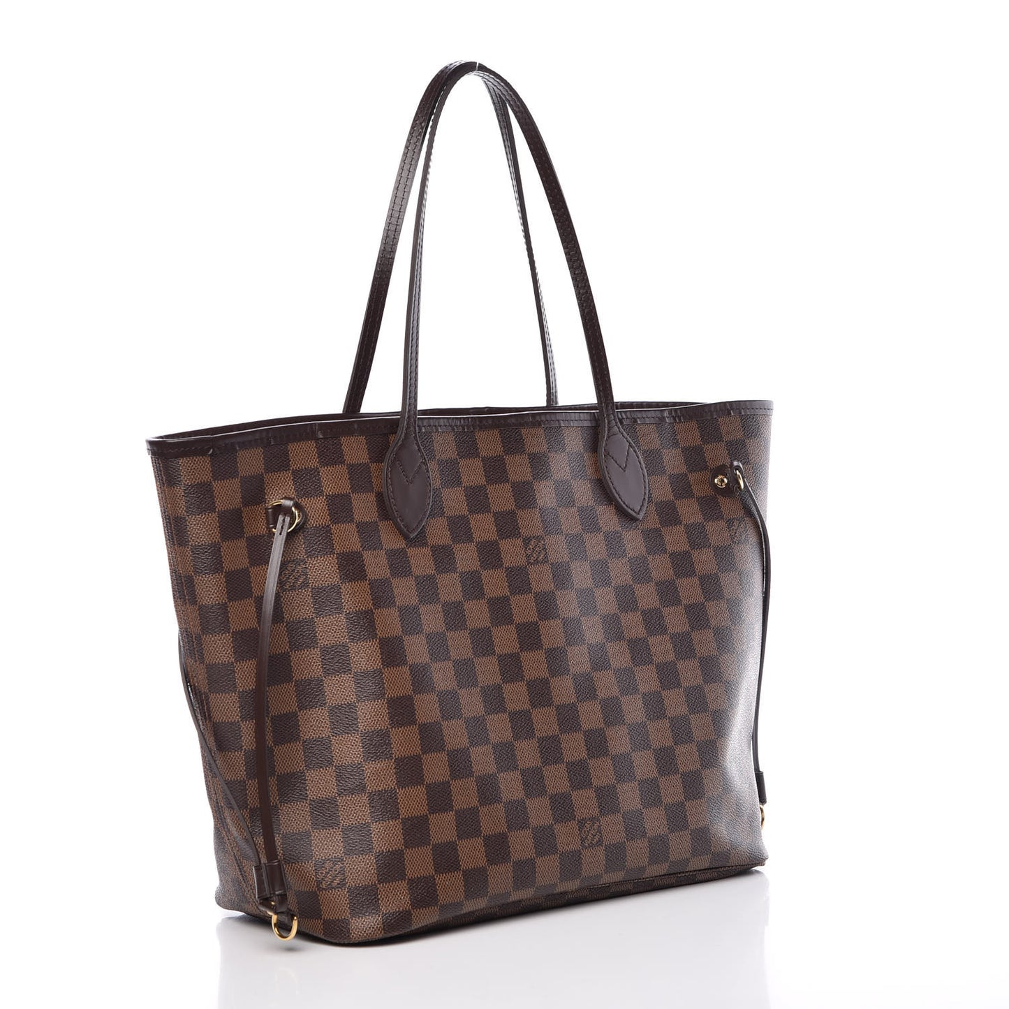 Damier Ebene Neo Neverfull MM Rose Ballerine