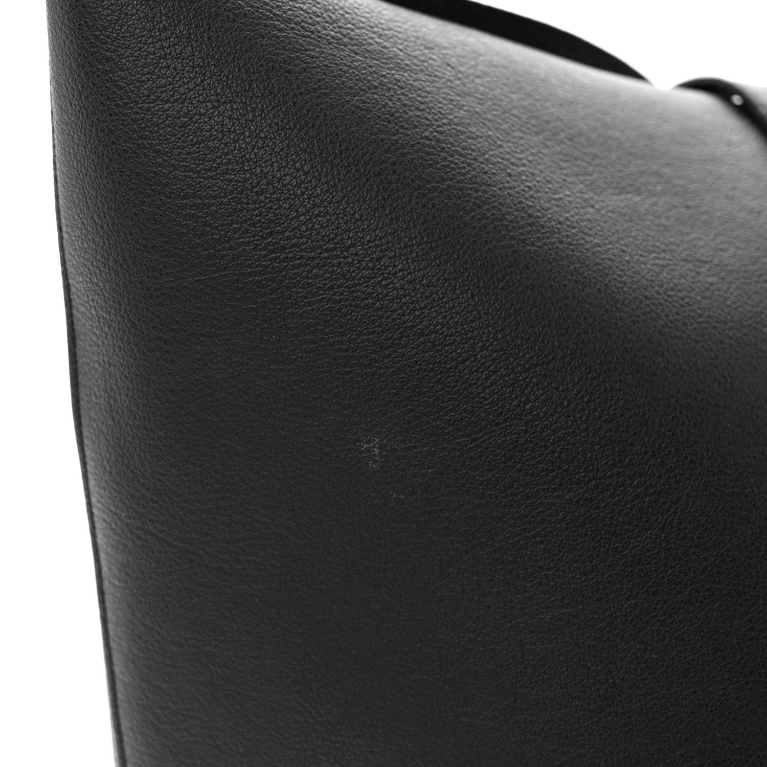 Saint Laurent Calfskin Large Shopping Tote Black 18 of 18