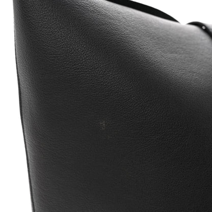 Saint Laurent Calfskin Large Shopping Tote Black 18 of 18