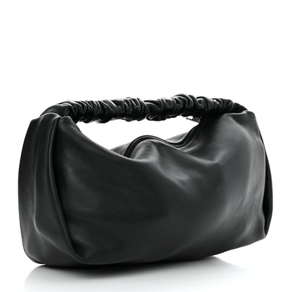 Alexander Wang Lambskin Mini Scrunchie Bag Black 3 of 9