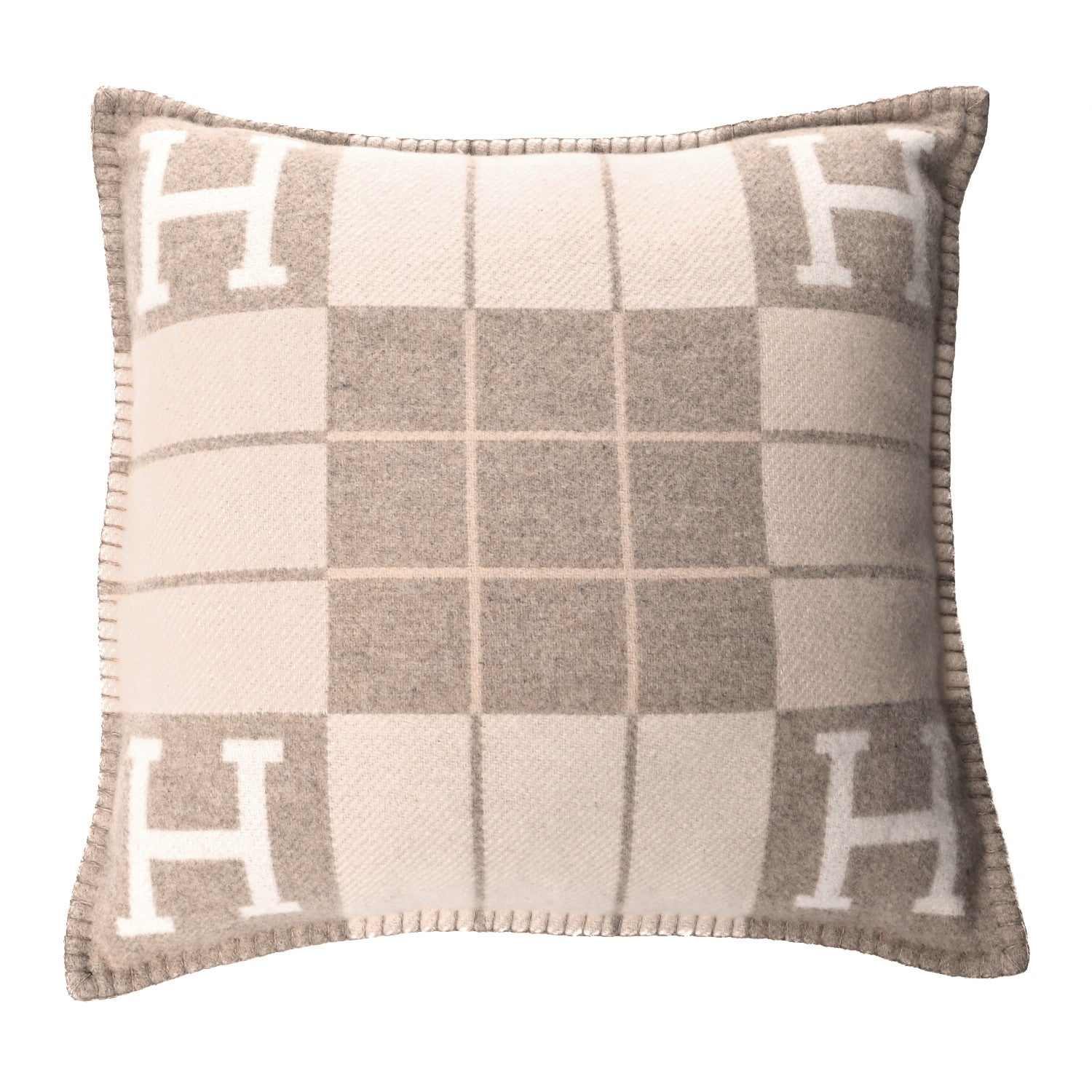 Hermes Wool Cashmere Avalon III Pillow PM Coco Camomille 2 of 3