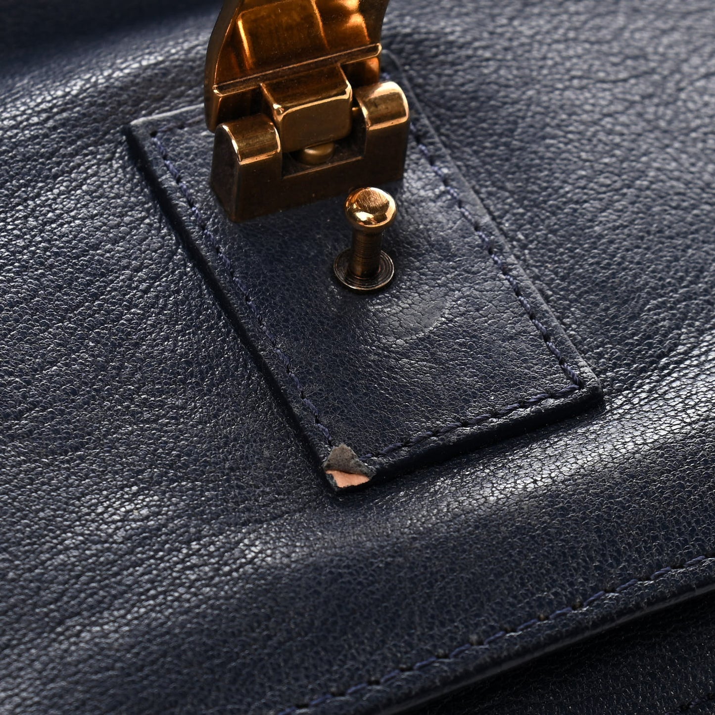 Lambskin Large PS1 Satchel Midnight