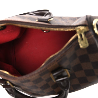 Louis Vuitton Damier Ebene Speedy Bandouliere 25 5 of 10