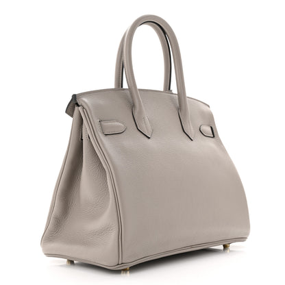 Hermes Taurillon Novillo Birkin 30 Gris Asphalte 3 of 10