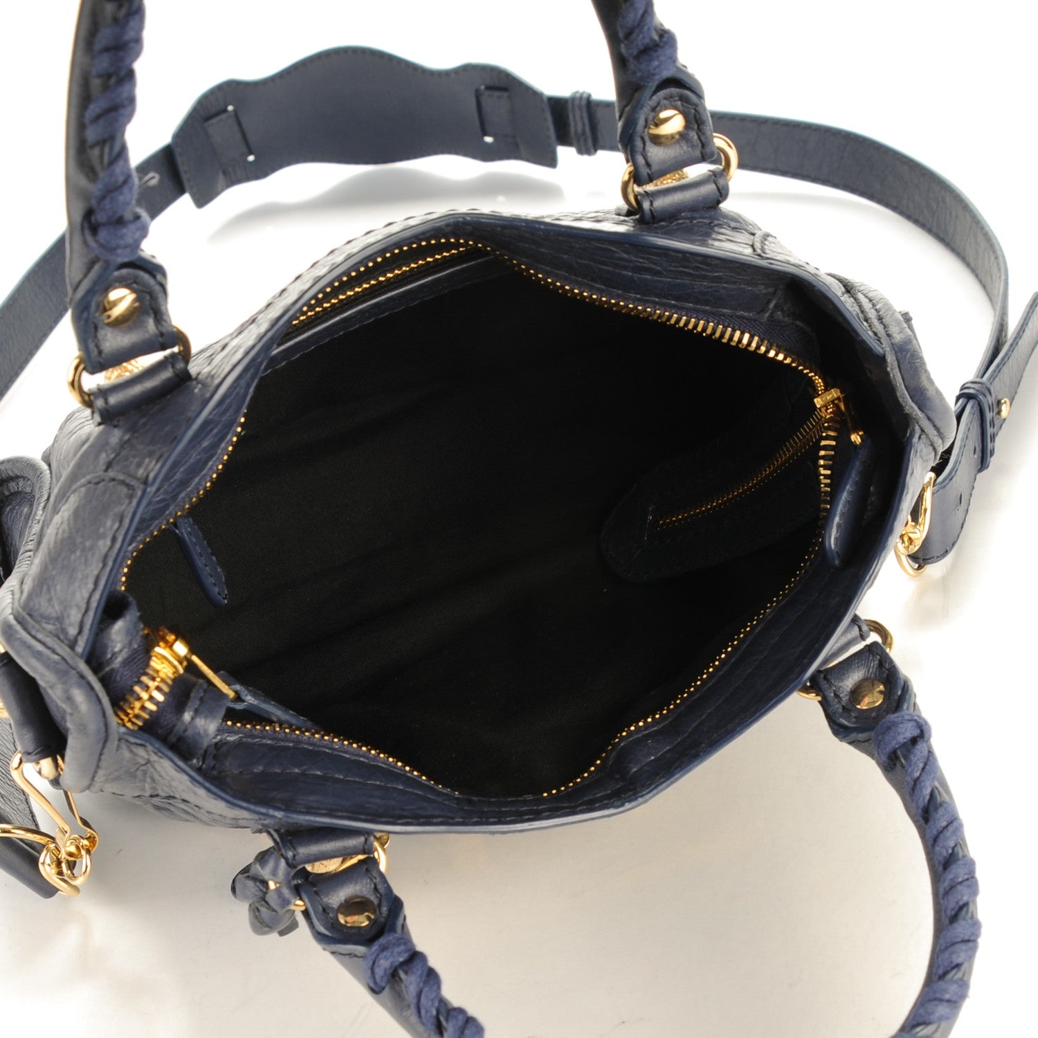 Balenciaga Agneau Giant 12 Gold Hardware Mini City Gris Chartreux 5 of 7