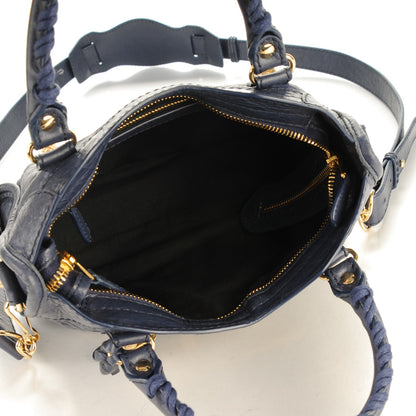 Balenciaga Agneau Giant 12 Gold Hardware Mini City Gris Chartreux 5 of 7