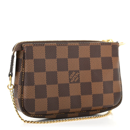 Louis Vuitton Damier Ebene Mini Pochette Accessories 3 of 7