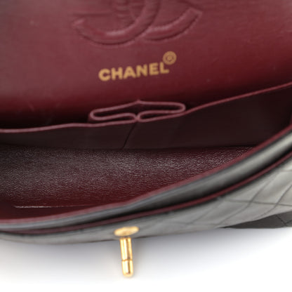 Chanel Lambskin Quilted Small Double Flap Black 7 of 13