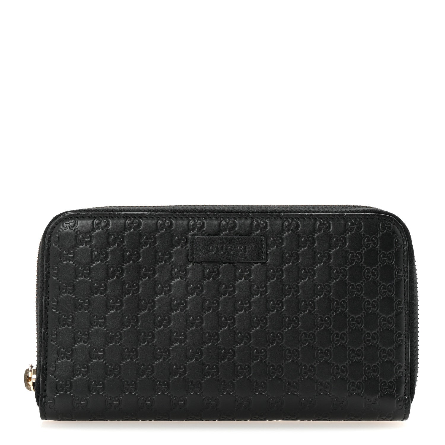 Gucci Microguccissima Zip Around Wallet Black 1 of 8