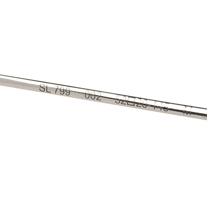 Saint Laurent Metal Aviator Sunglasses SL799 Silver Gray 5 of 9