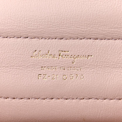 Salvatore Ferragamo Grained Calfskin Small Sofia Satchel Macaron 6 of 12