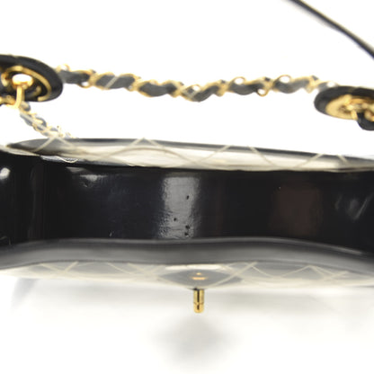 Chanel PVC Quilted Maxi Flap Black 5 of 10