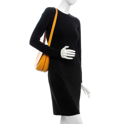 Celine Grained Calfskin Trotteur Messenger Saffron 2 of 18