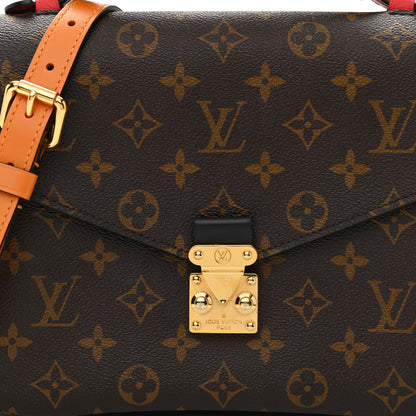 Louis Vuitton Monogram Braided Pochette Metis Coquelicot 8 of 14