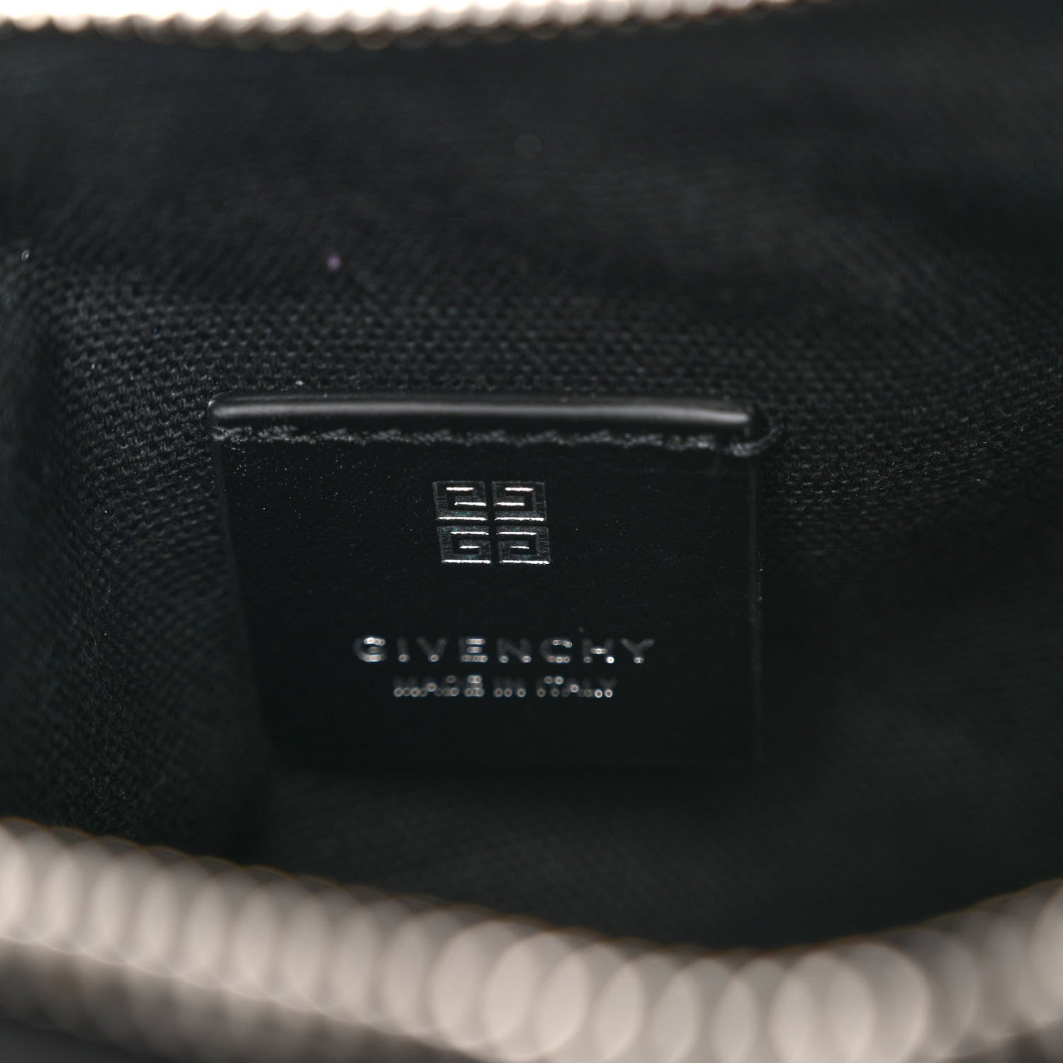 Givenchy Tumbled Calfskin Mini Voyou Boyfriend Party Bag Black 6 of 10