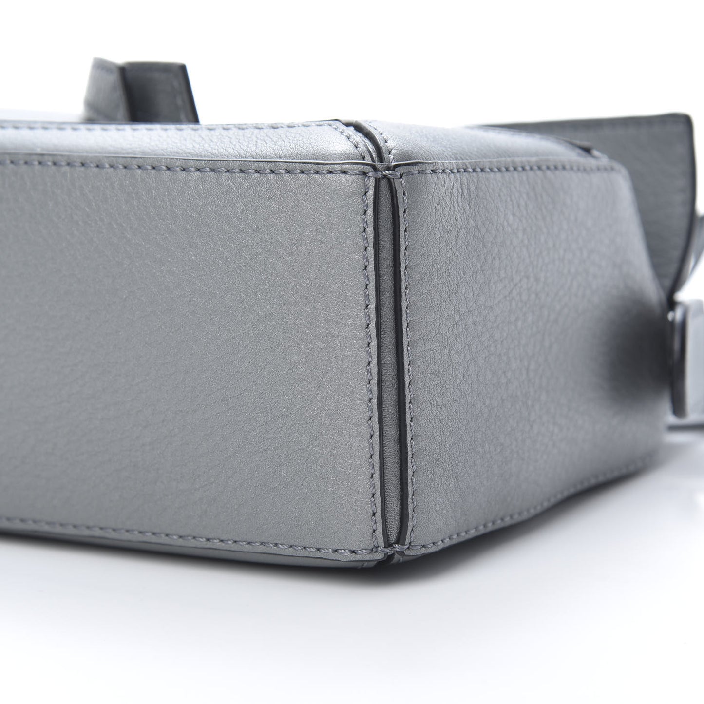 Calfskin Mini Puzzle Bag Gunmetal
