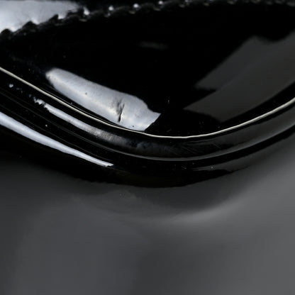 Saint Laurent Patent Calfskin Matelasse Monogram Lou Camera Bag Black 10 of 13