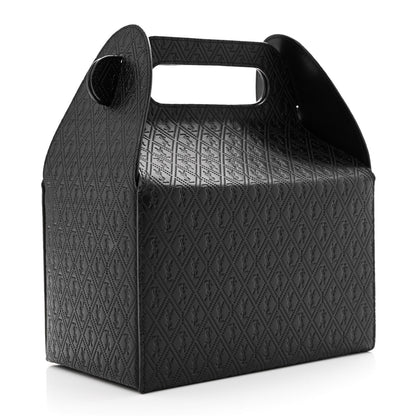 Saint Laurent Calfskin Monogram Take Away Box Black 3 of 10
