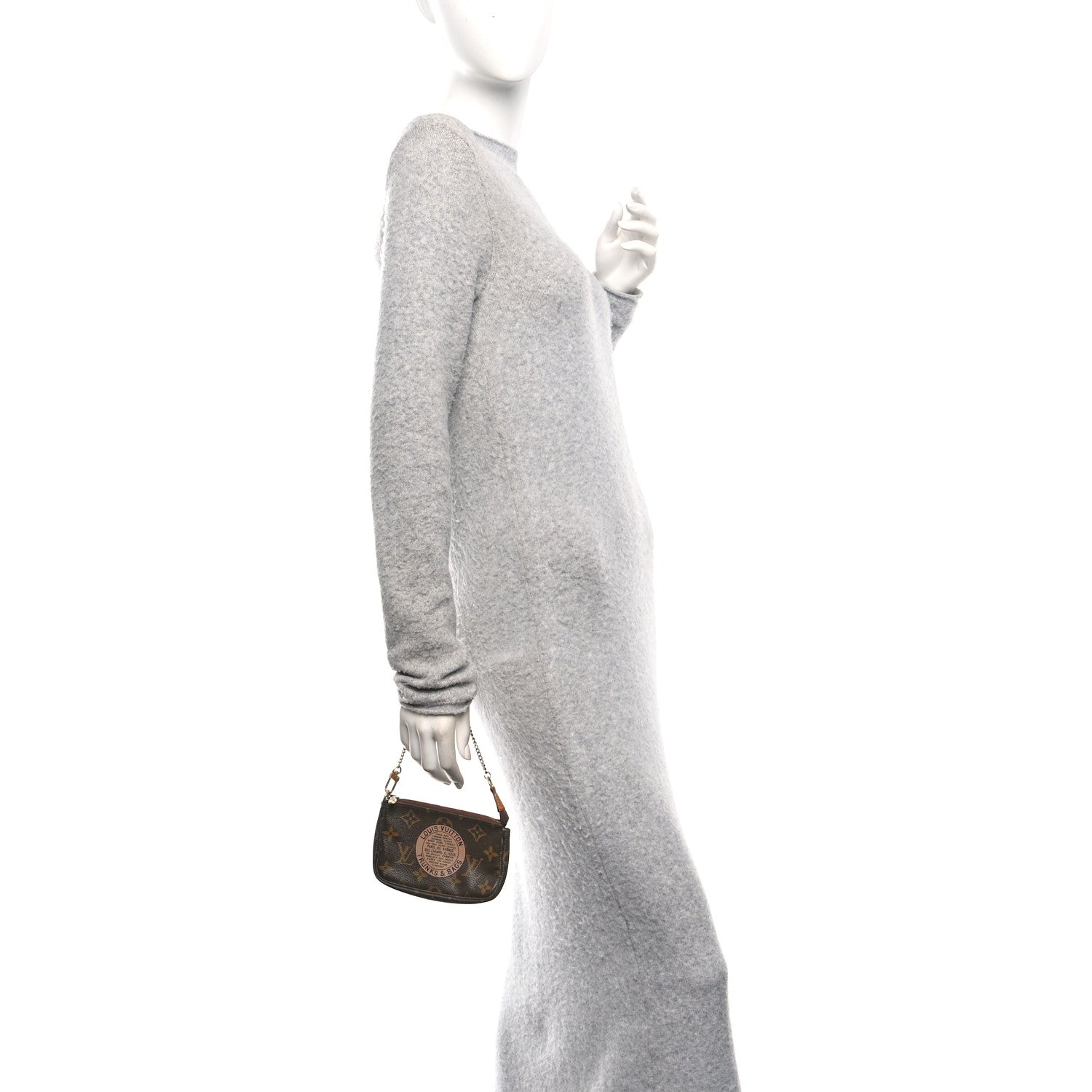 Louis Vuitton Monogram Complice Trunks and Bags Mini Pochette Accessories Beige 2 of 12