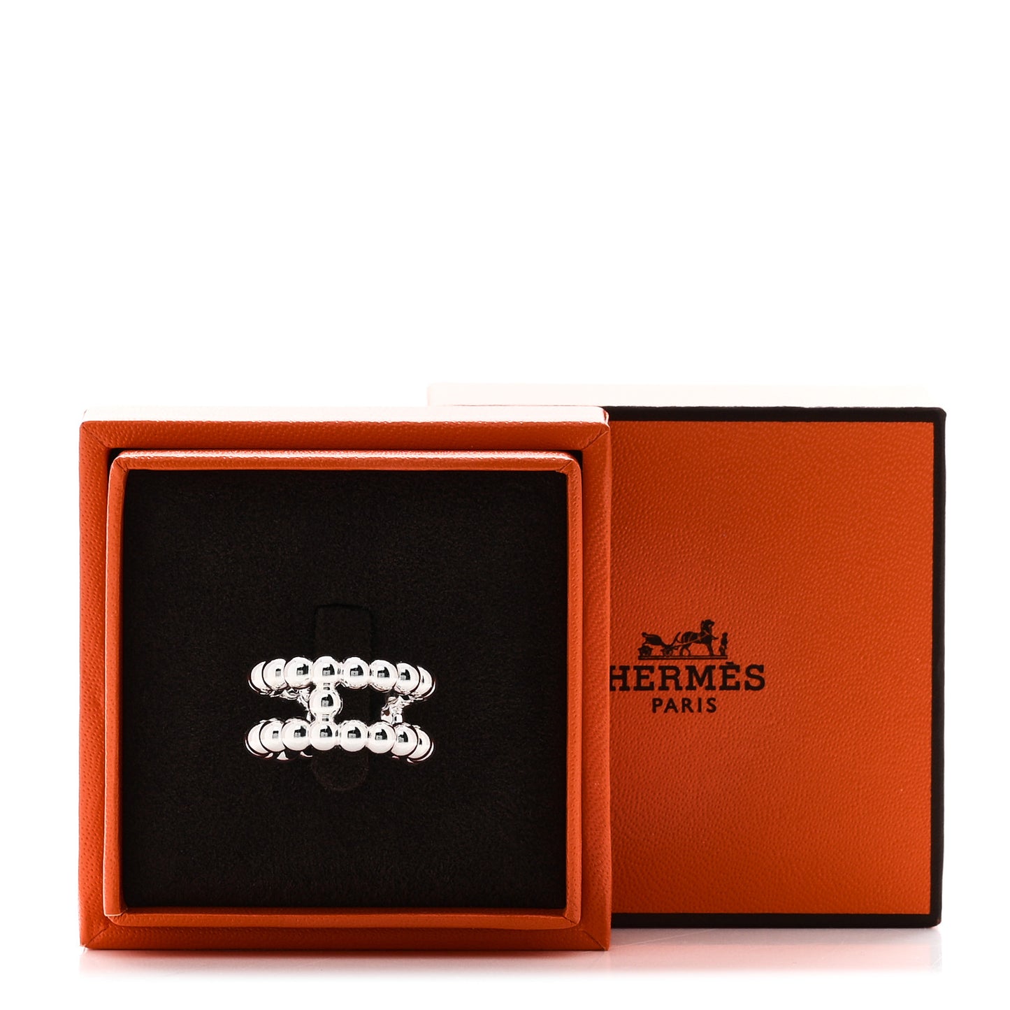 Sterling Silver Chaine d'Ancre Alea II Ring