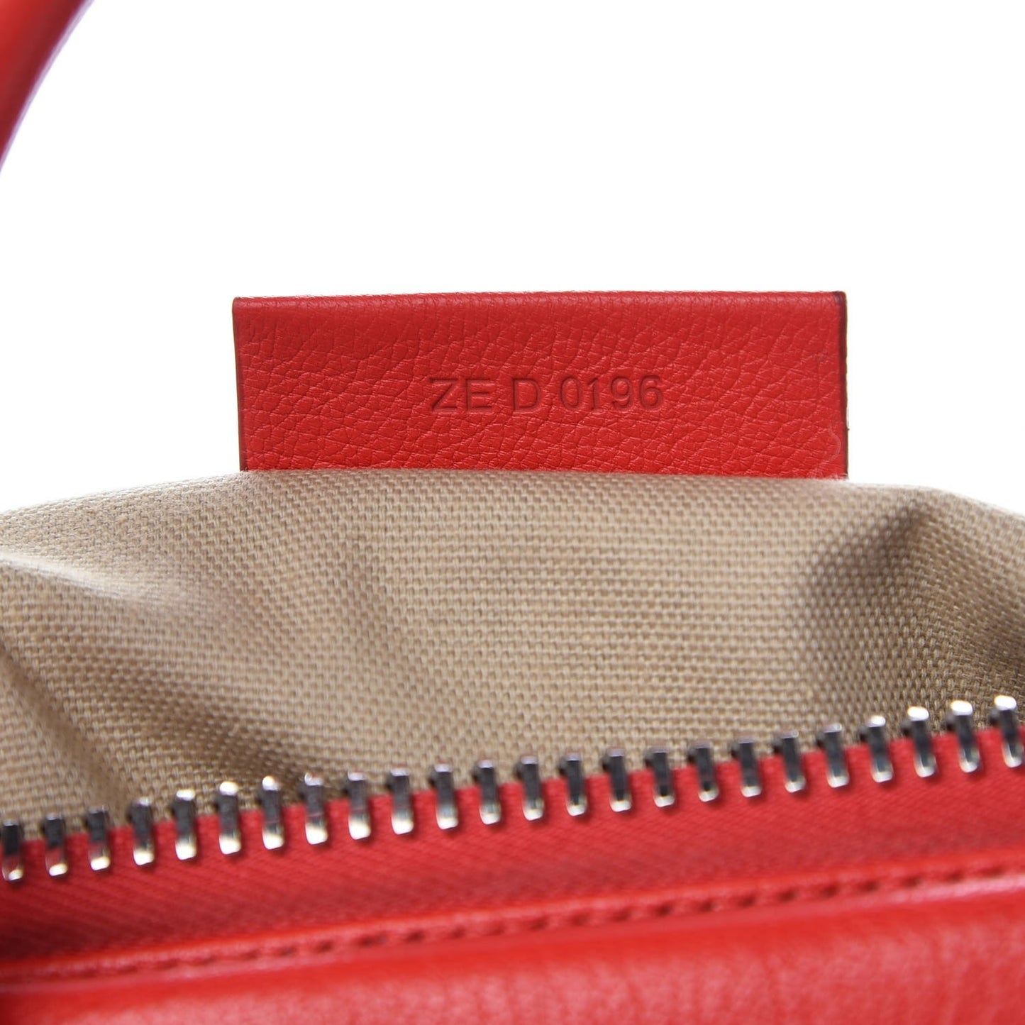 Sugar Goatskin Small Antigona Medium Red