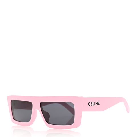 Acetate Monochroms Square Sunglasses CL40214U Light Pink