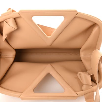 Bottega Veneta Calfskin Medium The Point Triangle Bag Almond 5 of 8