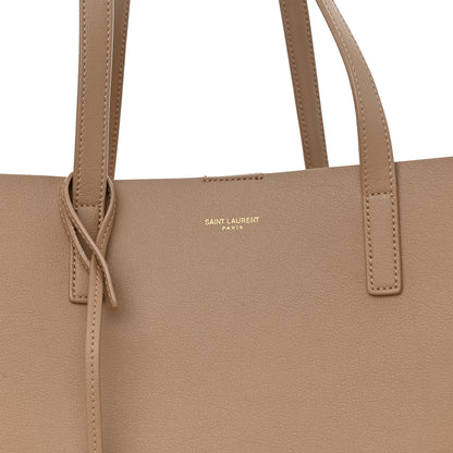 Saint Laurent Calfskin Large Shopping Tote Dark Toffee 8 of 10