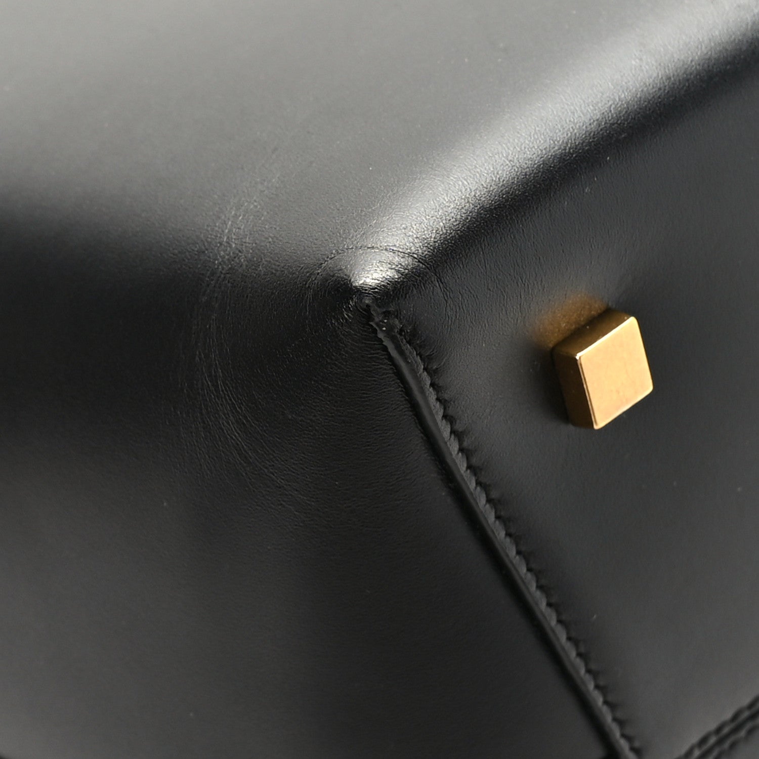 Saint Laurent Shiny Calfskin Le 37 Bucket Bag Black 11 of 11