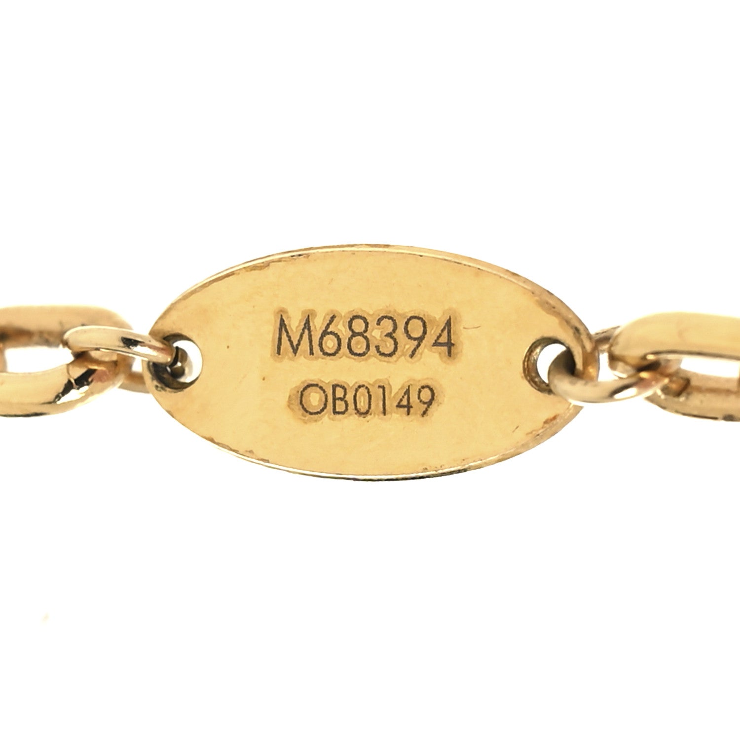 Louis Vuitton Metal Mini Boite Chapeau Pendant Necklace Gold 6 of 6