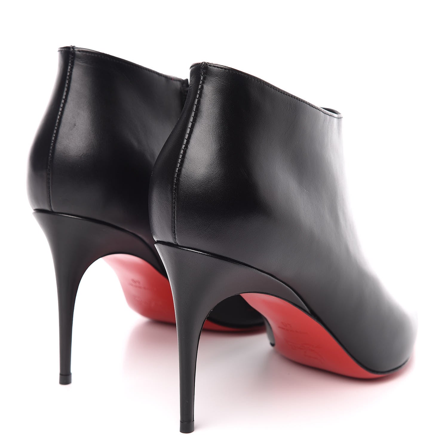 Christian Louboutin Calfskin Gorgona 85 Ankle Boots 40 Black 4 of 8