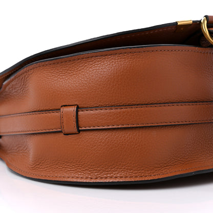 Chloe Calfskin Medium Marcie Round Crossbody Bag Tan 9 of 10