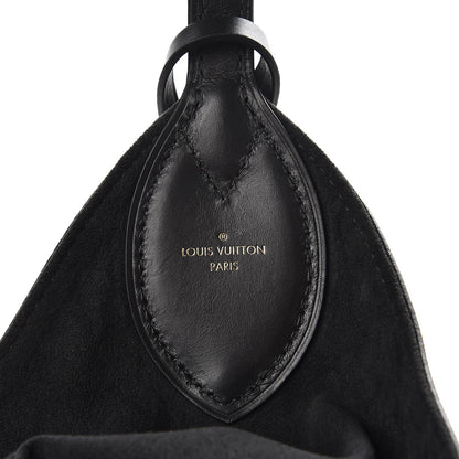 Louis Vuitton Monogram Flower Hobo Black 8 of 8