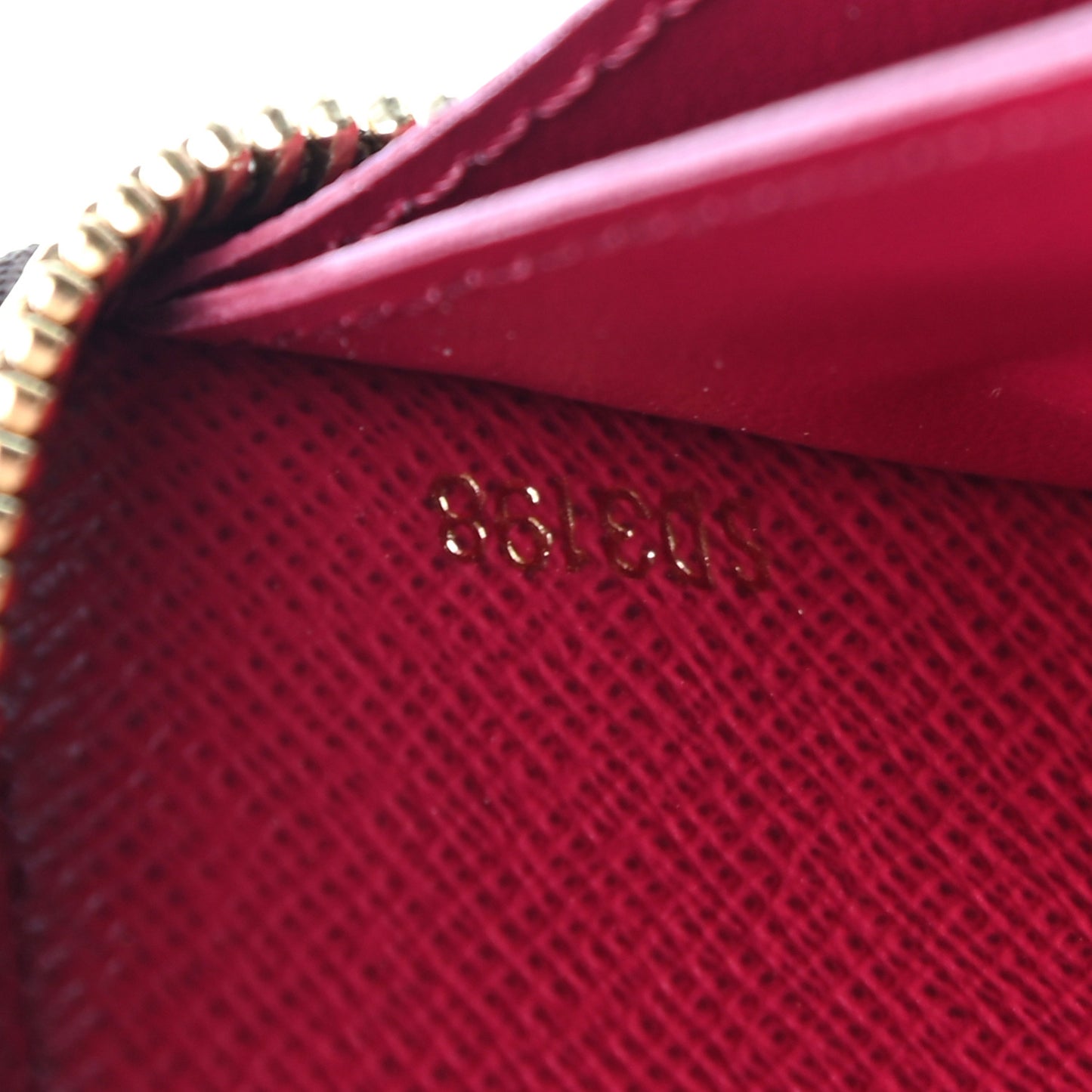 Monogram Clemence Wallet Fuchsia
