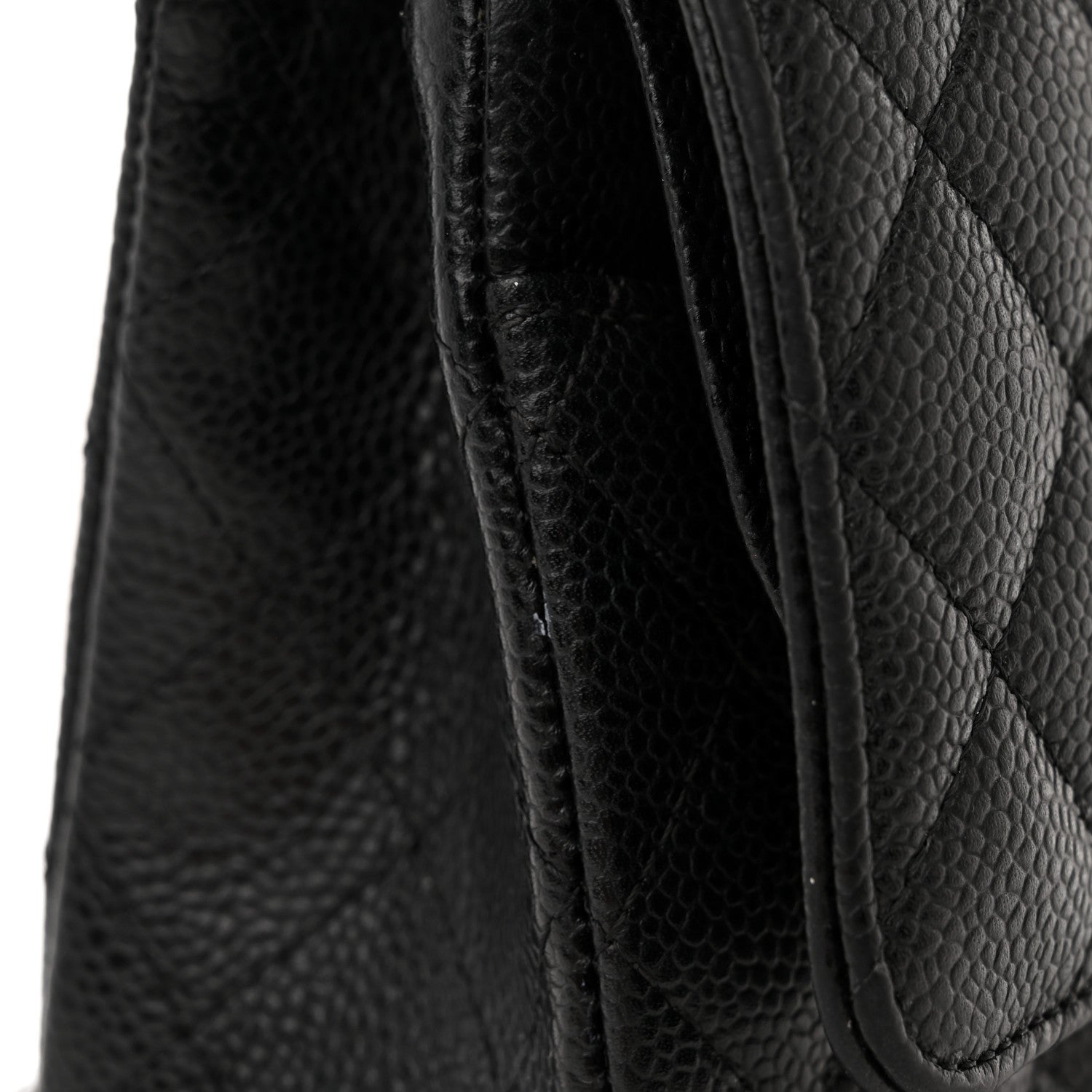 Chanel Caviar Quilted Medium Double Flap Black 16 of 18