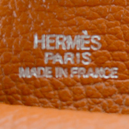 Hermes Chevre Mysore Planet Phone Case Orange 6 of 6