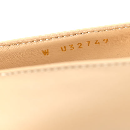 Chanel Lambskin Cap Toe CC Uniform Pumps 41 Beige Black 9 of 10