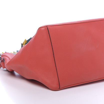 Loewe Calfskin V Bucket Bag Red 11 of 13